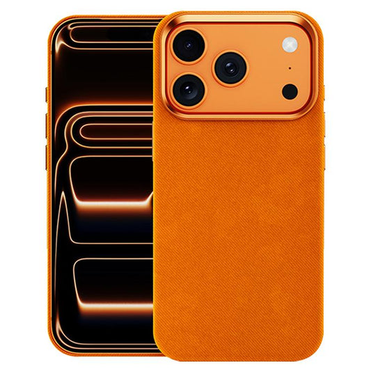 Flannel Textured Magnetic Full Coverage Phone Case, For iPhone 18 Pro / 17 Pro, For iPhone 18 Pro Max / 17 Pro Max, For iPhone 17, For iPhone Air, For iPhone 16 Pro Max, For iPhone 16 Pro, For iPhone 16 Plus, For iPhone 16, For iPhone 15 Pro Max