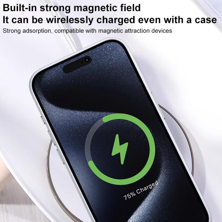 Flannel Textured Magnetic Full Coverage Phone Case, For iPhone 12 Pro Max