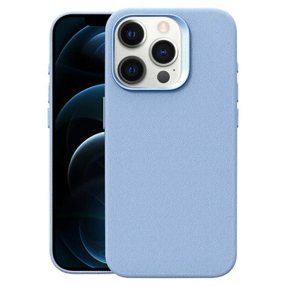 Flannel Textured Magnetic Full Coverage Phone Case, For iPhone 12 Pro Max