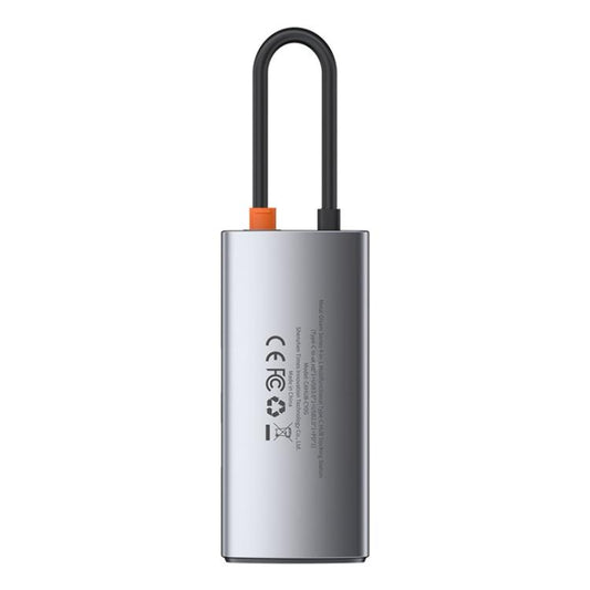 Station d'accueil HUB multifonctionnelle Baseus Metallic Glow Series CAHUB-CY0G 4 en 1 de type C