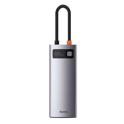Baseus Metallic Glow Series CAHUB-CX0G 5 in 1 Multifunctional Type-C HUB Docking Station