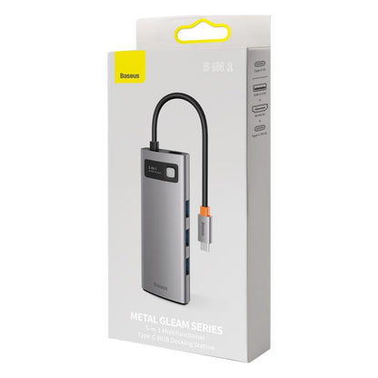 Baseus Metallic Glow Series CAHUB-CX0G 5 in 1 Multifunctional Type-C HUB Docking Station