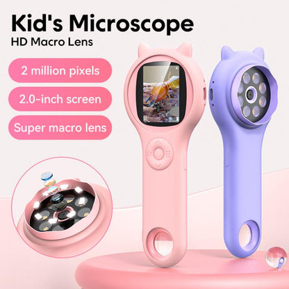 inskam 355 2MP 2-inch Display Children Handheld Digital Microscope
