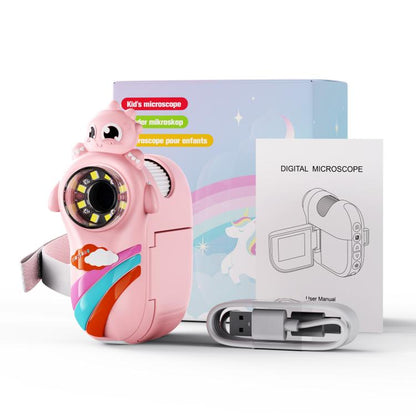 inskam 362 2MP 2-inch Display Children Dinosaur Digital Microscope, inskam362