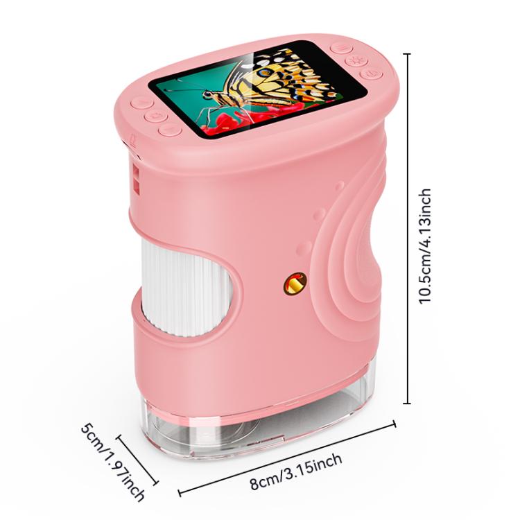 inskam 382 2MP 2-inch Display Kids Nature Observation Digital Microscope, inskam382