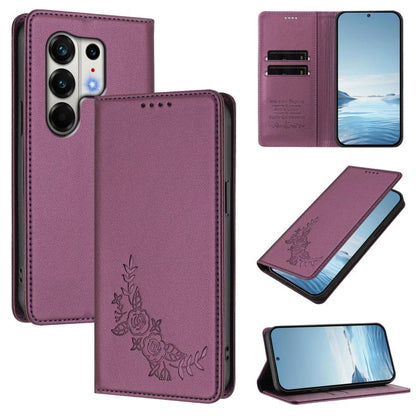 Peony Embossed Magnetic RFID Vegan Leather Phone Case, For Tecno Spark Go 5G 2025 / 40 5G, For Tecno Spark 50 / KN4, For Tecno Camon 50 Pro 4G, For Tecno Camon 50 4G, For Tecno Spark Go 3, For Tenco Pova Slim 5G / Spark Slim 5G, For Tecno Spark 40C    ...
