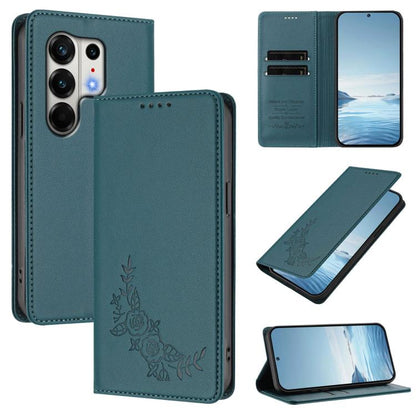 Peony Embossed Magnetic RFID Vegan Leather Phone Case, For Tecno Spark Go 5G 2025 / 40 5G, For Tecno Spark 50 / KN4, For Tecno Camon 50 Pro 4G, For Tecno Camon 50 4G, For Tecno Spark Go 3, For Tenco Pova Slim 5G / Spark Slim 5G, For Tecno Spark 40C    ...