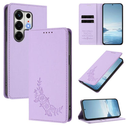 Peony Embossed Magnetic RFID Vegan Leather Phone Case, For Tecno Spark Go 5G 2025 / 40 5G, For Tecno Spark 50 / KN4, For Tecno Camon 50 Pro 4G, For Tecno Camon 50 4G, For Tecno Spark Go 3, For Tenco Pova Slim 5G / Spark Slim 5G, For Tecno Spark 40C    ...