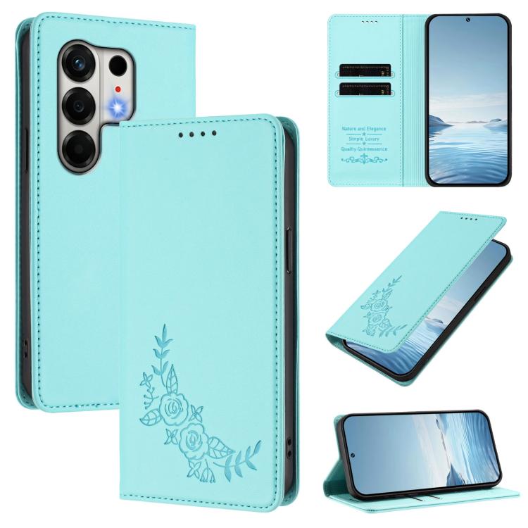 Peony Embossed Magnetic RFID Vegan Leather Phone Case, For Tecno Spark Go 5G 2025 / 40 5G, For Tecno Spark 50 / KN4, For Tecno Camon 50 Pro 4G, For Tecno Camon 50 4G, For Tecno Spark Go 3, For Tenco Pova Slim 5G / Spark Slim 5G, For Tecno Spark 40C    ...