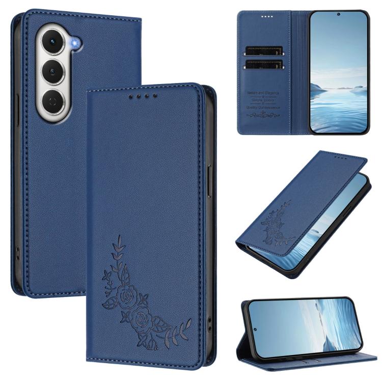 Peony Embossed Magnetic RFID Vegan Leather Phone Case, For Tecno Spark 40 Pro+ 4G, For Tecno Spark 40 Pro 4G, For Tecno Spark 40 4G, For Tecno Pova 7 Ultra 5G, For Tecno Spark Go 1 / Go 1S / Pop 9, For Tecno Camon 40 Pro 4G, For Tecno Camon 40 Premier ...
