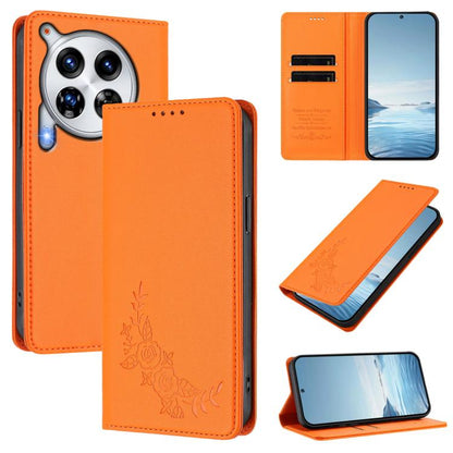 Peony Embossed Magnetic RFID Vegan Leather Phone Case, For Tecno Camon 30 Pro 5G, For Tecno Camon 30 Premier, For Tecno Camon 30 4G / 5G, For Tecno Spark 20 Pro+ 4G, For Tecno Pova 5 Pro, For Tecno Pova Neo 3, For Tecno Pova 5                          ...