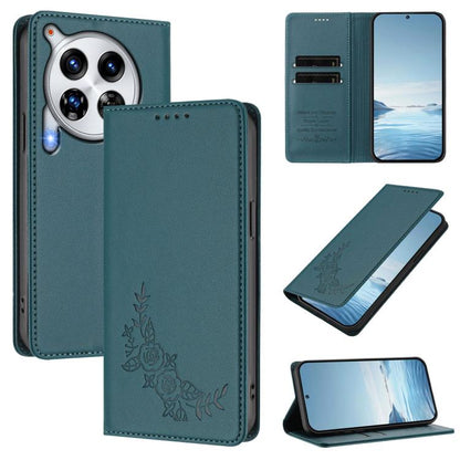 Peony Embossed Magnetic RFID Vegan Leather Phone Case, For Tecno Camon 30 Pro 5G, For Tecno Camon 30 Premier, For Tecno Camon 30 4G / 5G, For Tecno Spark 20 Pro+ 4G, For Tecno Pova 5 Pro, For Tecno Pova Neo 3, For Tecno Pova 5                          ...