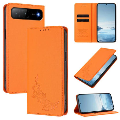 Peony Embossed Magnetic RFID Vegan Leather Phone Case, For Tecno Spark Go 5G 2025 / 40 5G, For Tecno Spark 50 / KN4, For Tecno Camon 50 Pro 4G, For Tecno Camon 50 4G, For Tecno Spark Go 3, For Tenco Pova Slim 5G / Spark Slim 5G, For Tecno Spark 40C    ...