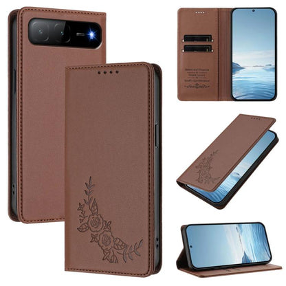 Peony Embossed Magnetic RFID Vegan Leather Phone Case, For Tecno Spark Go 5G 2025 / 40 5G, For Tecno Spark 50 / KN4, For Tecno Camon 50 Pro 4G, For Tecno Camon 50 4G, For Tecno Spark Go 3, For Tenco Pova Slim 5G / Spark Slim 5G, For Tecno Spark 40C    ...