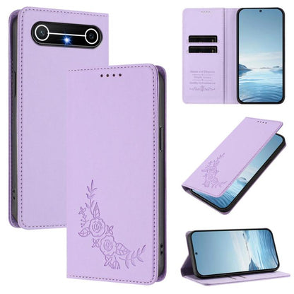 Peony Embossed Magnetic RFID Vegan Leather Phone Case, For Tecno Spark Go 5G 2025 / 40 5G, For Tecno Spark 50 / KN4, For Tecno Camon 50 Pro 4G, For Tecno Camon 50 4G, For Tecno Spark Go 3, For Tenco Pova Slim 5G / Spark Slim 5G, For Tecno Spark 40C    ...