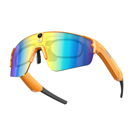 Lunettes de cyclisme intelligentes L805 avec IA et caméra stabilisée 8 MP
