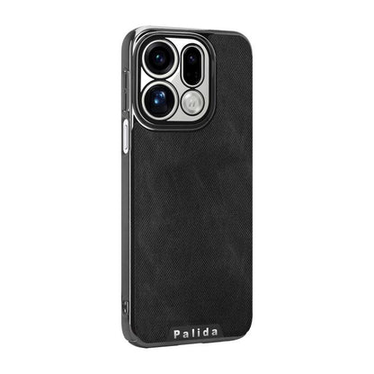 Palida Y13 Mecha Denim Texture Full Coverage Phone Case, For OPPO Reno15 Pro 5G Global, For OPPO Reno15 5G Global, For OPPO Find X9, For OPPO Find X9 Pro, For OPPO Reno14 Pro Global, For OPPO Reno14 Global