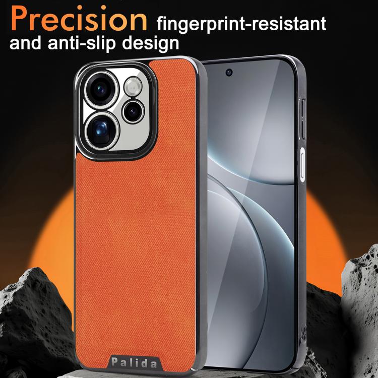 Palida Y13 Mecha Denim Texture Full Coverage Phone Case, For OPPO Reno15 Pro 5G Global, For OPPO Reno15 5G Global, For OPPO Find X9, For OPPO Find X9 Pro, For OPPO Reno14 Pro Global, For OPPO Reno14 Global
