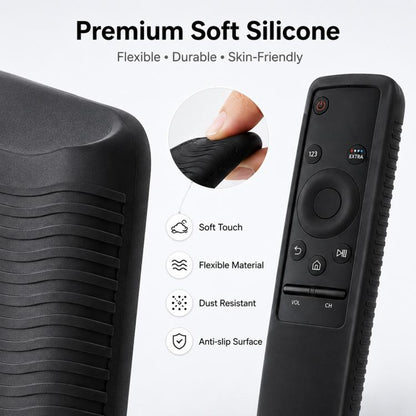 XDcase Coque de protection antichoc en silicone souple, pour télécommande Samsung TV série BN59