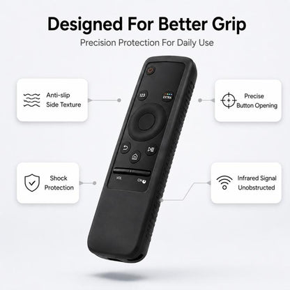 XDcase Coque de protection antichoc en silicone souple, pour télécommande Samsung TV série BN59