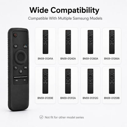 XDcase Coque de protection antichoc en silicone souple, pour télécommande Samsung TV série BN59