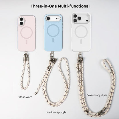 Mutural Elegant Series Crossbody Phone Long Short Dual-purpose Lanyard
