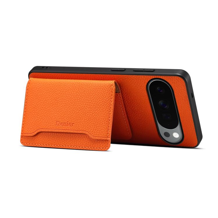 Denior  Litchi Texture Magnetic Phone Case, For Google Pixel 10 Pro XL