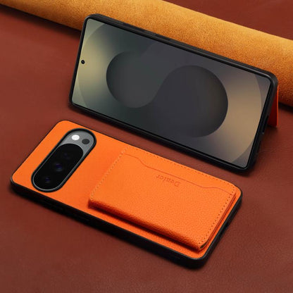 Denior  Litchi Texture Magnetic Phone Case, For Google Pixel 10 Pro XL