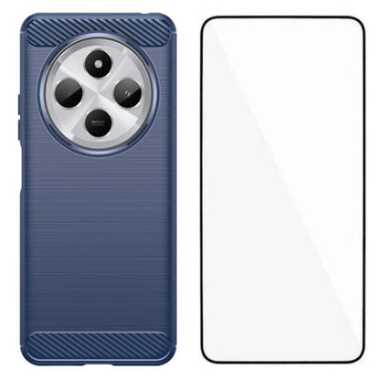 WANLONFENG Brushed Texture Shockproof TPU Phone Case with Screen Film, For Redmi Turbo 5 Max 5G, For Redmi Turbo 5 5G Global, For Redmi Note 15 5G Global 164mm, For Redmi K90 Pro Max / Poco F8 Ultra, For Redmi Note 15 4G Global 164mm                   ...