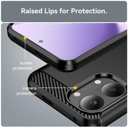 WANLONFENG Brushed Texture Shockproof TPU Phone Case with Screen Film, For Redmi Turbo 5 Max 5G, For Redmi Turbo 5 5G Global, For Redmi Note 15 5G Global 164mm, For Redmi K90 Pro Max / Poco F8 Ultra, For Redmi Note 15 4G Global 164mm                   ...