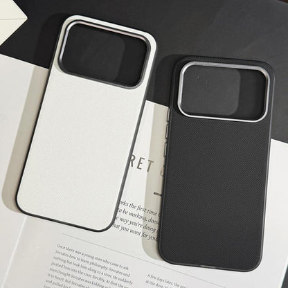 Matte Grid Texture Vegan Leather Phone Case, For Redmi K90, For Redmi K90 Max