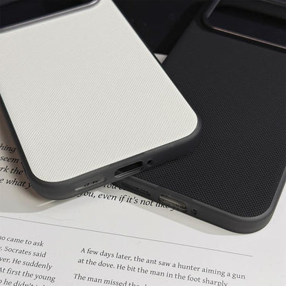Matte Grid Texture Vegan Leather Phone Case, For Redmi K90, For Redmi K90 Max