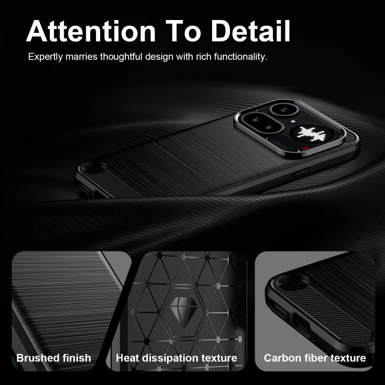 WANLONFENG Brushed Texture Shockproof TPU Phone Case with Screen Film, For Nothing Phone 4a Pro, For Nothing Phone 4a, For Nothing Phone 3, For Nothing CMF Phone 2 Pro, For Nothing Phone 3a, For Nothing Phone 3a Pro, For Nothing Phone 2a