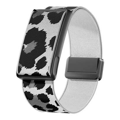 Magnetic Clasp Stretch Nylon Woven Watch Band with Metal Frame, For Amazfit Helio Strap