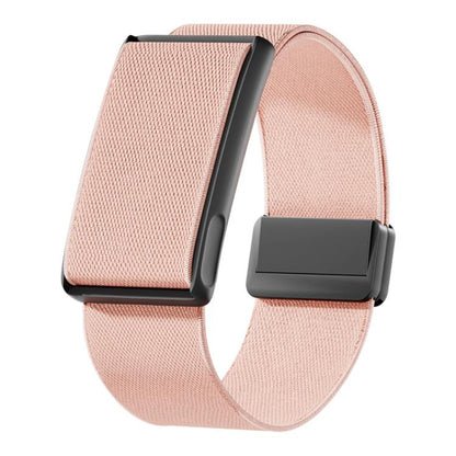 Magnetic Clasp Stretch Nylon Woven Watch Band with Metal Frame, For Amazfit Helio Strap