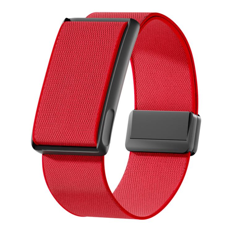 Magnetic Clasp Stretch Nylon Woven Watch Band with Metal Frame, For Amazfit Helio Strap