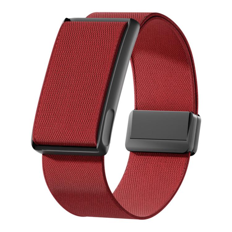 Magnetic Clasp Stretch Nylon Woven Watch Band with Metal Frame, For Amazfit Helio Strap