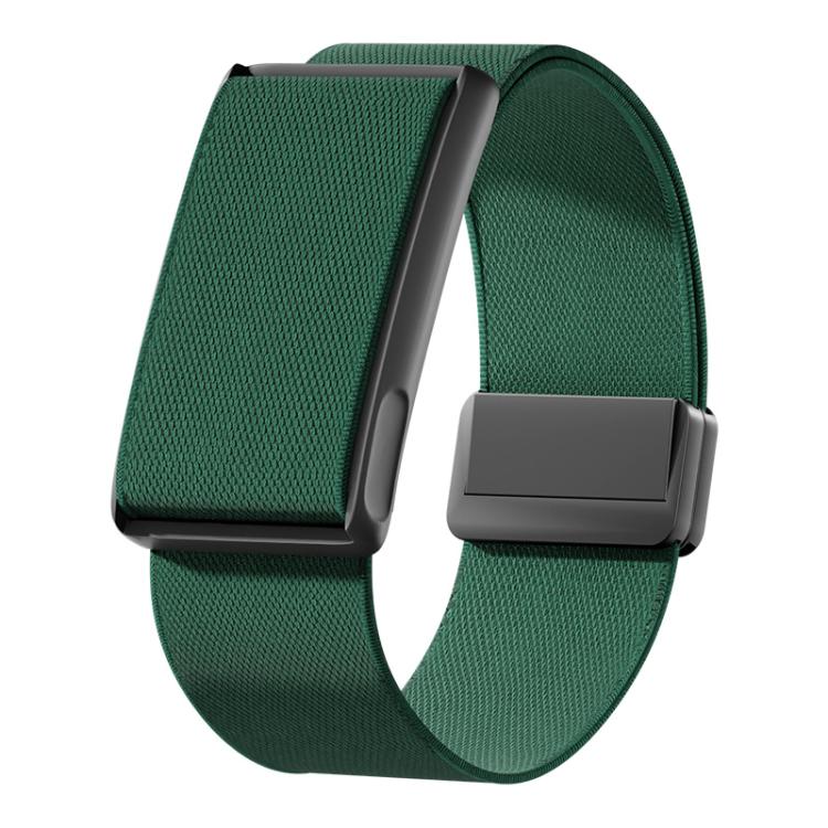 Magnetic Clasp Stretch Nylon Woven Watch Band with Metal Frame, For Amazfit Helio Strap