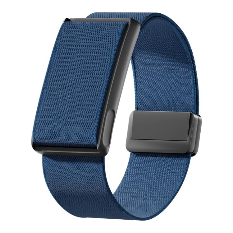 Magnetic Clasp Stretch Nylon Woven Watch Band with Metal Frame, For Amazfit Helio Strap