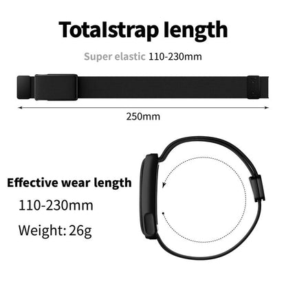 Magnetic Clasp Stretch Nylon Woven Watch Band with Metal Frame, For Amazfit Helio Strap