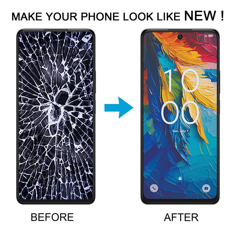 Original LCD Screen Digitizer Full Assembly with Frame, For TCL 50 XL NxtPaper Matte Version, For TCL 50 XL, For TCL 50 XE