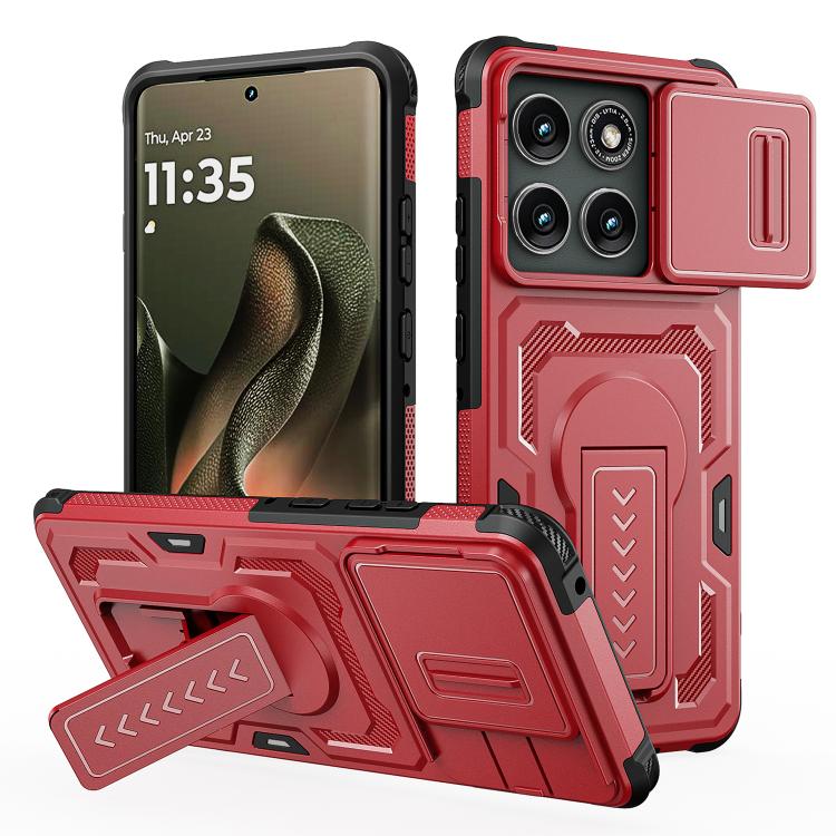 Slid Camera Shield Invisible Holder PC Hybrid TPU Phone Case, For Motorola Moto G Power 2025 / 2026, For Motorola Edge 5G 2025 / Edge 60 Pro, For Motorola Moto G Stylus 5G 2025, For Motorola Moto G 2025
