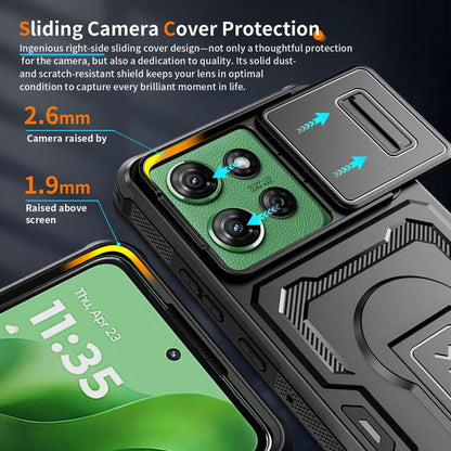 Slid Camera Shield Invisible Holder PC Hybrid TPU Phone Case, For Motorola Moto G Power 2025 / 2026, For Motorola Edge 5G 2025 / Edge 60 Pro, For Motorola Moto G Stylus 5G 2025, For Motorola Moto G 2025