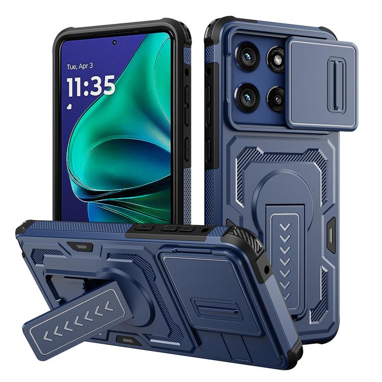 Slid Camera Shield Invisible Holder PC Hybrid TPU Phone Case, For Motorola Moto G Power 2025 / 2026, For Motorola Edge 5G 2025 / Edge 60 Pro, For Motorola Moto G Stylus 5G 2025, For Motorola Moto G 2025