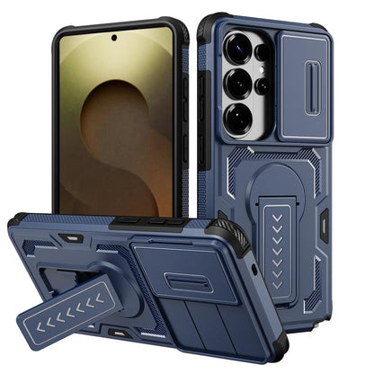 Slid Camera Shield Invisible Holder PC Hybrid TPU Phone Case, For Galaxy S26 Ultra 5G, For Galaxy S26 5G, For Galaxy S25 5G / S24 5G, For Galaxy S25 Ultra 5G
