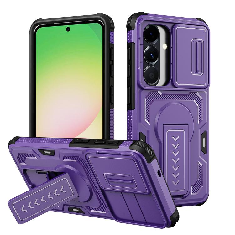 Slid Camera Shield Invisible Holder PC Hybrid TPU Phone Case, For Galaxy S26 Ultra 5G, For Galaxy S26 5G, For Galaxy S25 5G / S24 5G, For Galaxy S25 Ultra 5G