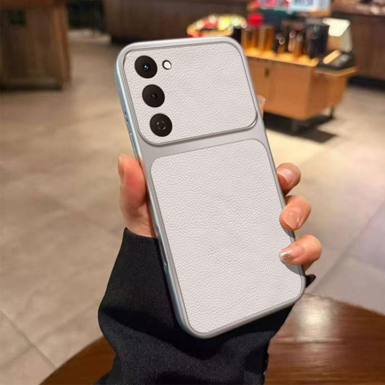 Large Window Leather Textured Coated TPU Phone Case, For Tecno Spark 50 4G, For Tecno Camon 50 Pro 4G, For Tecno Camon 50 4G, For Tecno Pova Slim 5G, For Tecno Spark 40C, For Tecno Spark 40 Pro+ 4G, For Tecno Spark 40 Pro 4G, For Tecno Spark 40 4G     ...