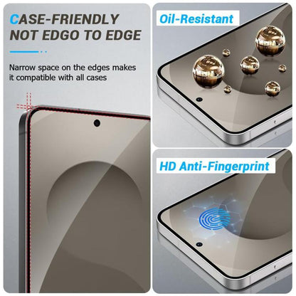 Kalebol High-Aluminum Screen-Printed Full-Coverage Anti-Fingerprint Black-Bordered HD Tempered Glass Film, For Galaxy Z Fold8 Ultra 5G Outer Screen