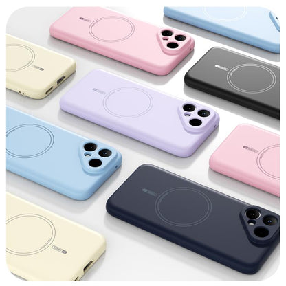 ABEEL Skin-friendly Feel Magsafe Liquid Silicone Phone Case, For Tecno Pova Curve 2 5G, For Tecno Spark 50 4G, For Tecno Camon 50 Pro 4G, For Tecno Camon 50 4G, For Tecno Spark Go 3, For Tecno Spark Slim, For Tecno Pova 7 Pro 5G, For Tecno Pova 7 Ultra 5G