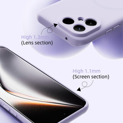 ABEEL Skin-friendly Feel Magsafe Liquid Silicone Phone Case, For Tecno Pova Curve 2 5G, For Tecno Spark 50 4G, For Tecno Camon 50 Pro 4G, For Tecno Camon 50 4G, For Tecno Spark Go 3, For Tecno Spark Slim, For Tecno Pova 7 Pro 5G, For Tecno Pova 7 Ultra 5G